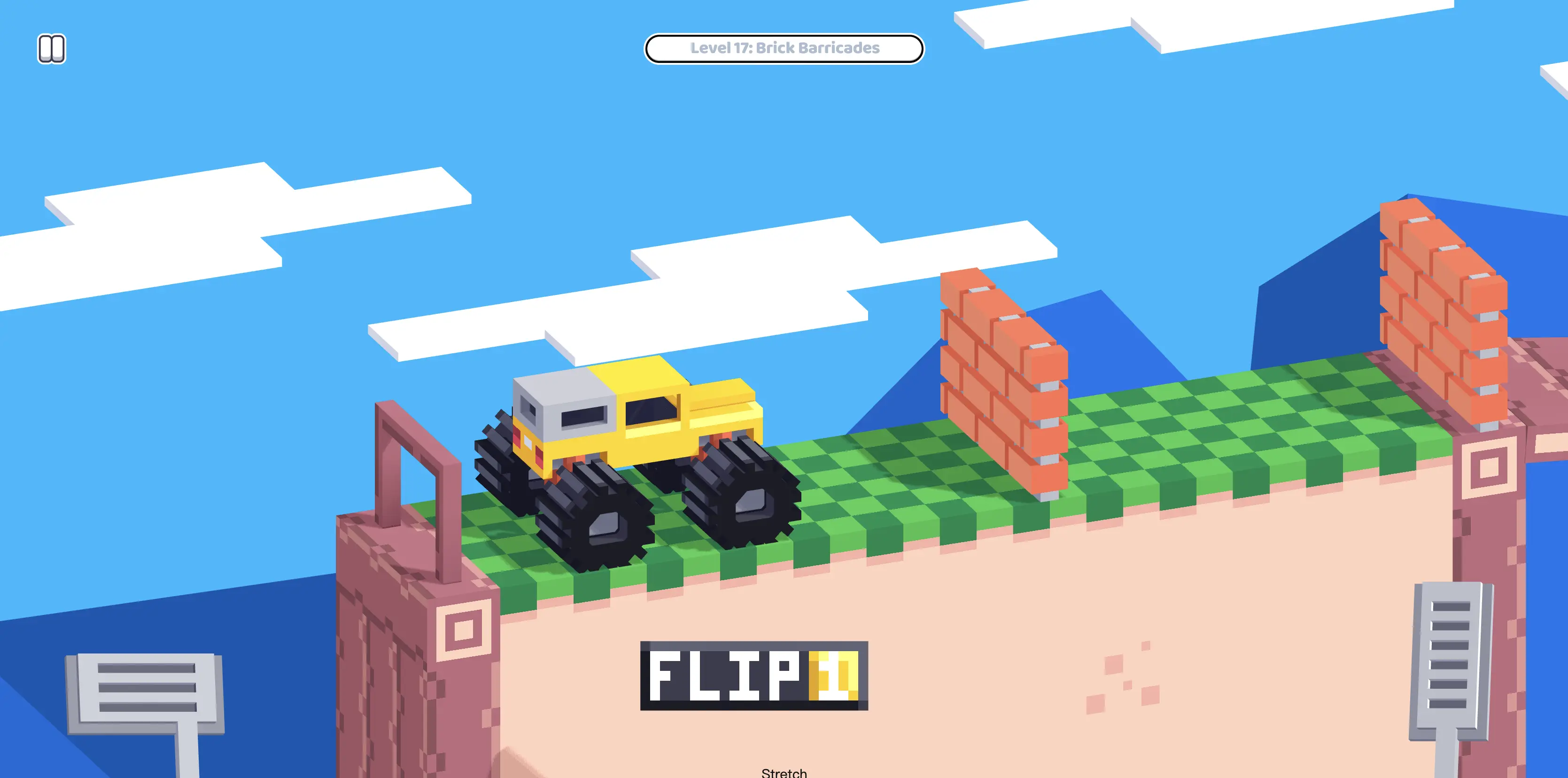 Drive Mad Flippy Fields